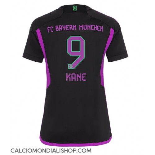Maglie da calcio Bayern Munich Harry Kane #9 Seconda Maglia Femminile 2023-24 Manica Corta